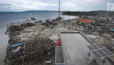 Dampak Tsunami Selat Sunda
