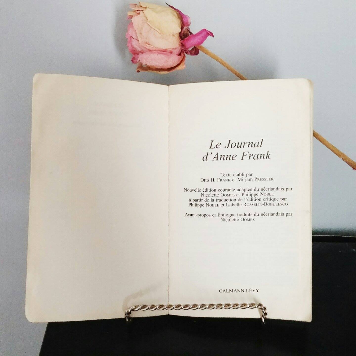 Le Journal D Anne Frank Mini Série Le journal d'Anne Frank - La Page Ouverte
