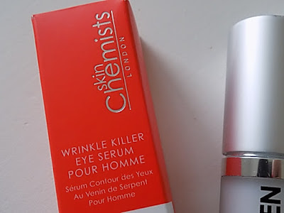 skin chemists wrinkle killer eye serum for men review