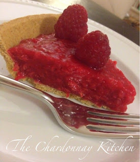 The Chardonnay Kitchen: Zita's Red Raspberry Pie