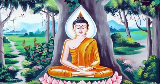 Some lines about buddha purnima image