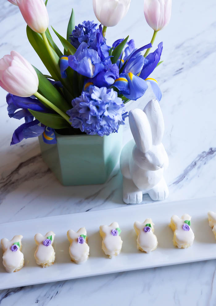 Easter Bunny Almond Petits Fours