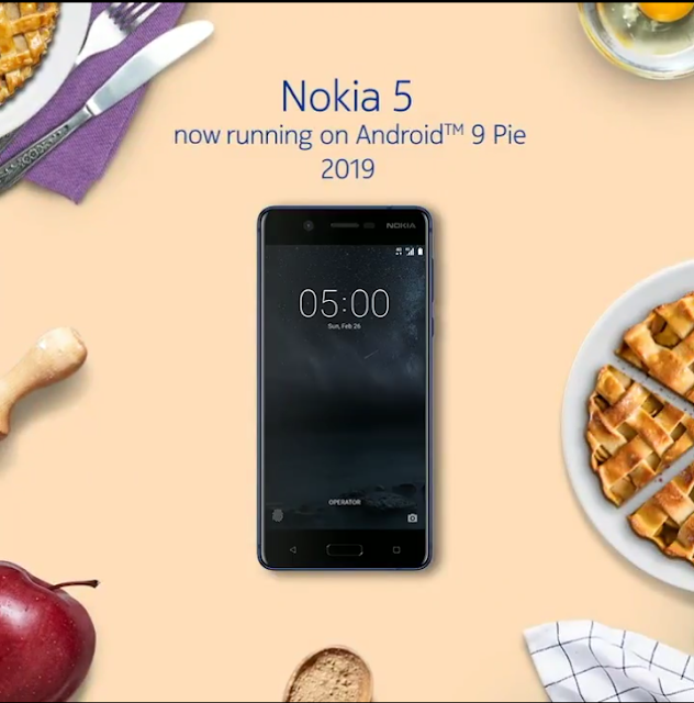Android Pie available for Nokia 5