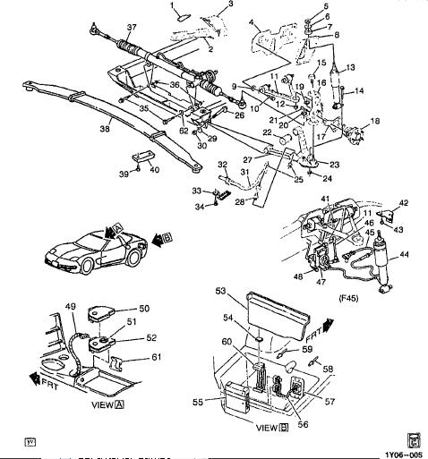 Chevrolet Corvette 1997-2002 Catalog | Online Guide and Manuals