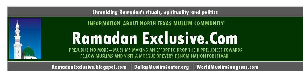Ramadan  exclusive