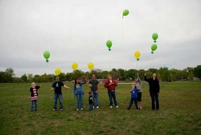 memorial balloon release