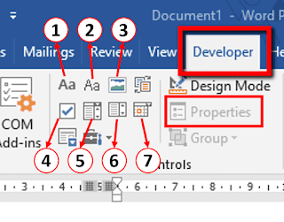 Cara Membuat Formulir otomatis dengan Microsoft Word