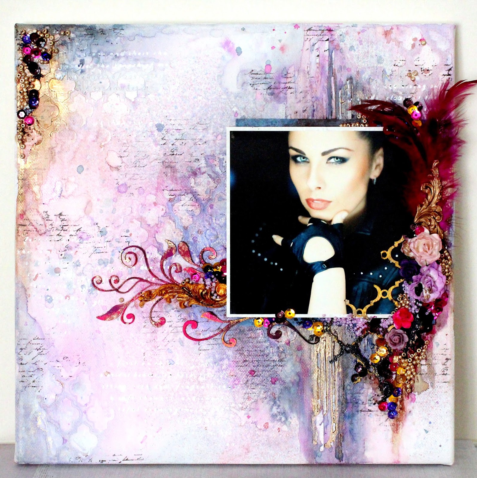 набор для рисования по номерам. глянцевый холст для печати.