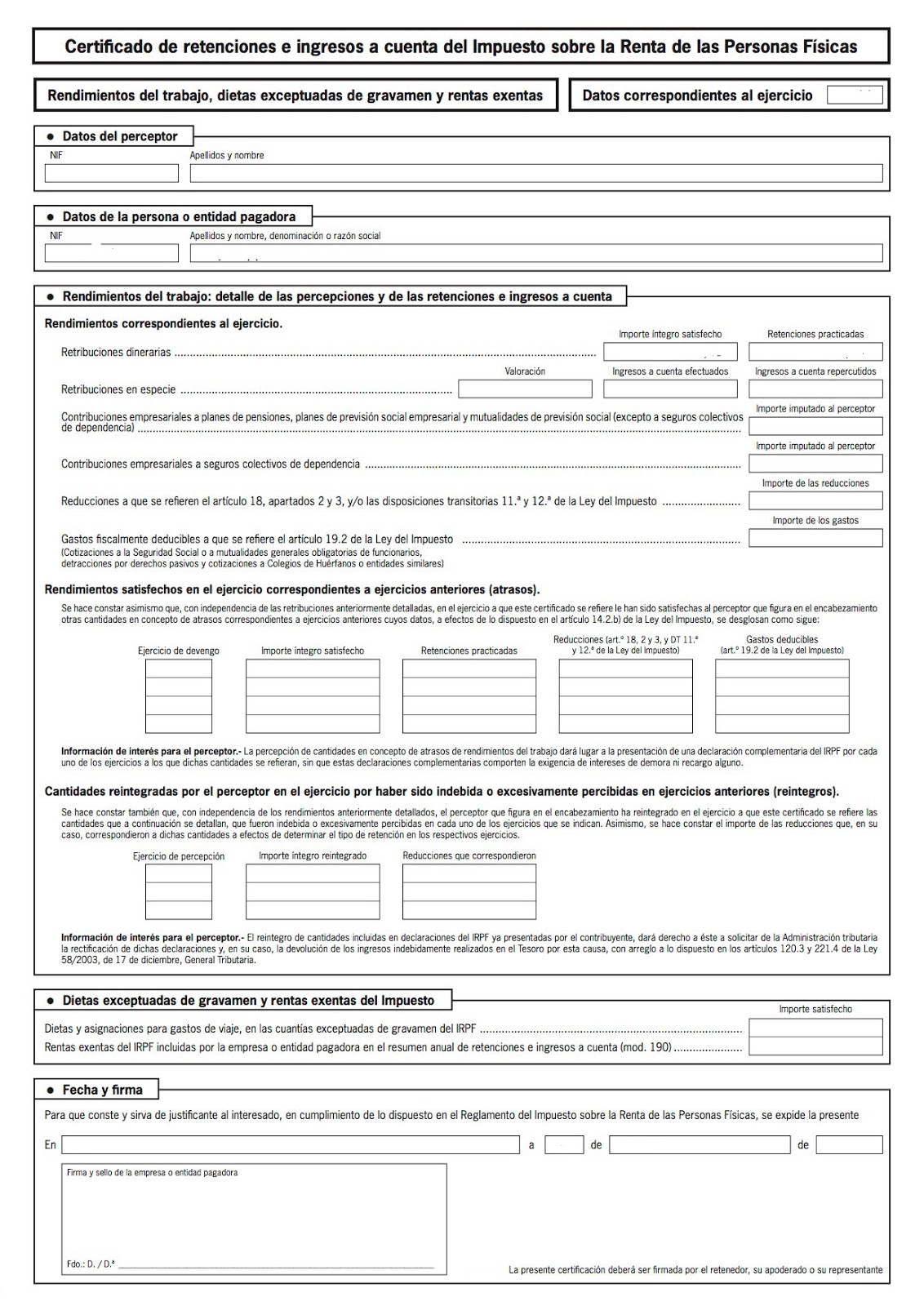 DOCUMENTACIÓN NECESARIA PARA HACER LA DECLARACIÓN