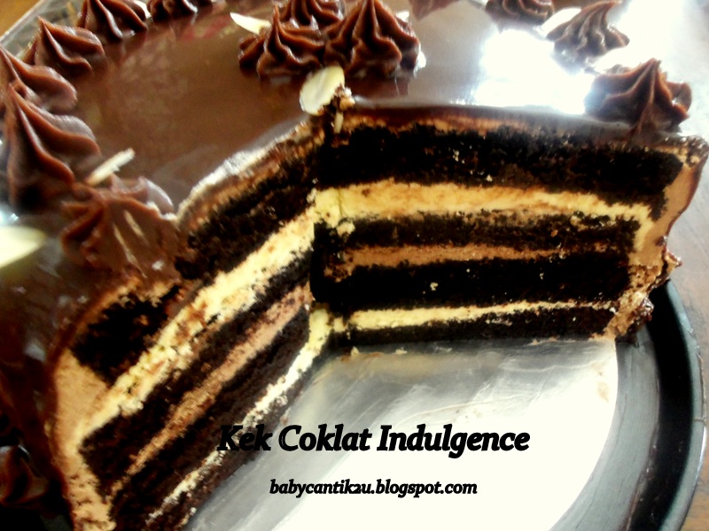 BLoG NaZa & SaKuRa: Kek Coklat Indulgence
