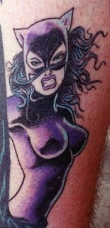 Bat woman Tattoo