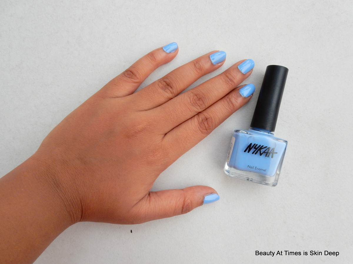 Nykaa Pastel Nail Enamel in Serenity My serene summer