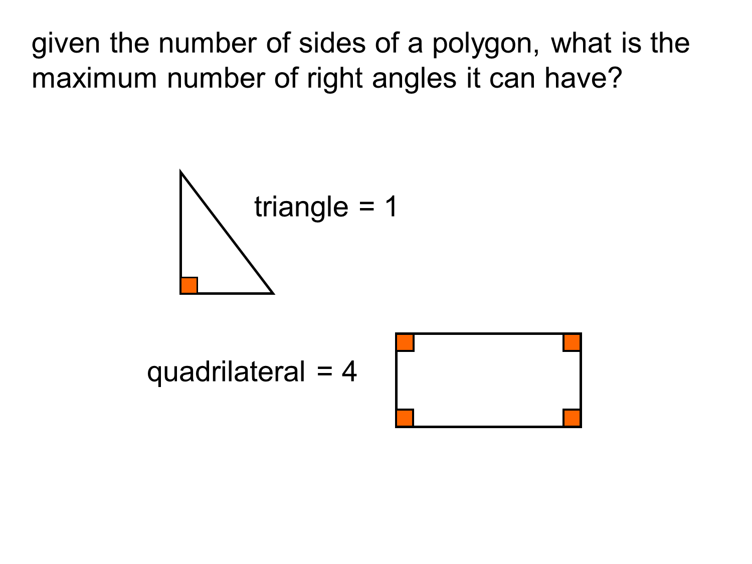 MEDIAN Don Steward mathematics teaching maximum right angles