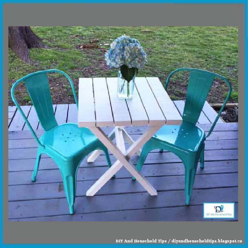 DIY And Household Tips DIY 15 Bistro Table