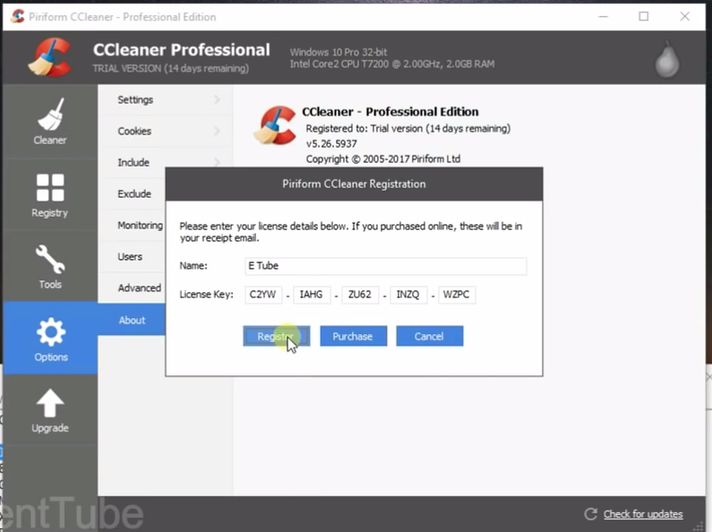 ccleaner professional plus key 2017 free download