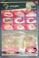 Menu and Prices of DJC Halo Halo 2