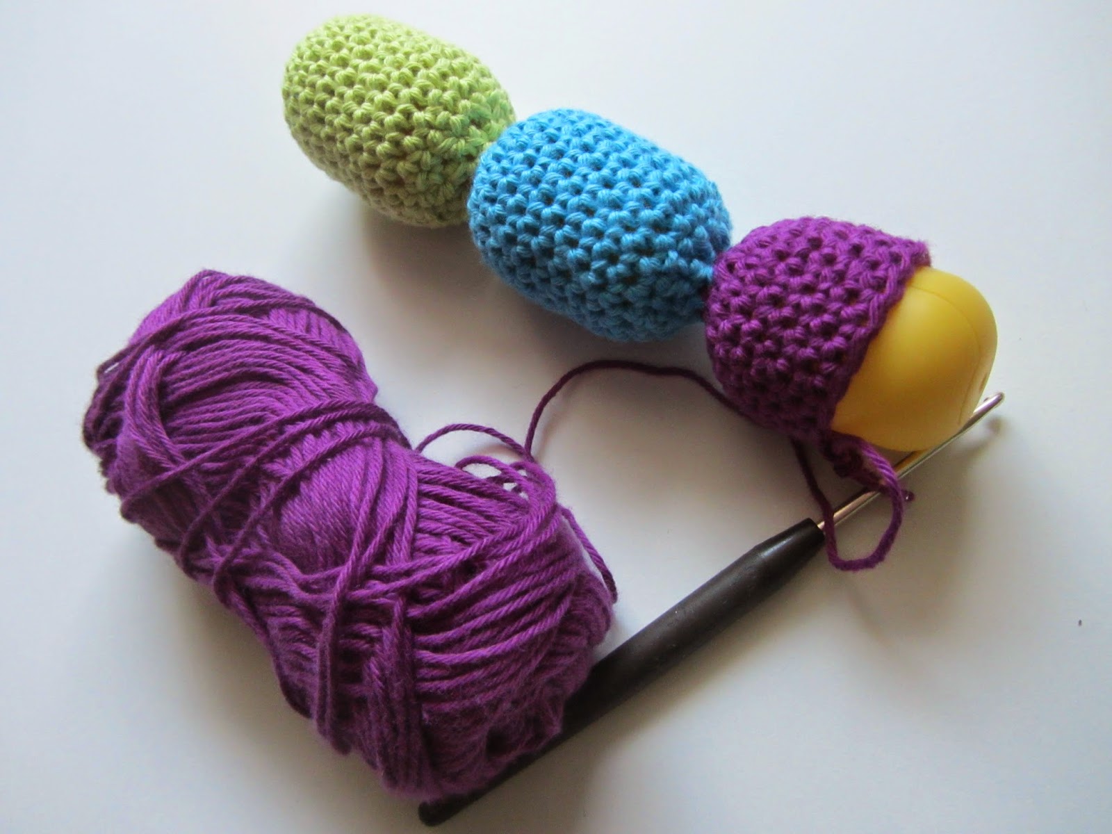 L(i)ebenswelt Babyrassel häkeln/ Upcycling ÜEier