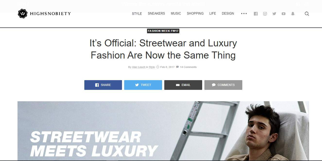 Luxury brands dissertation picture