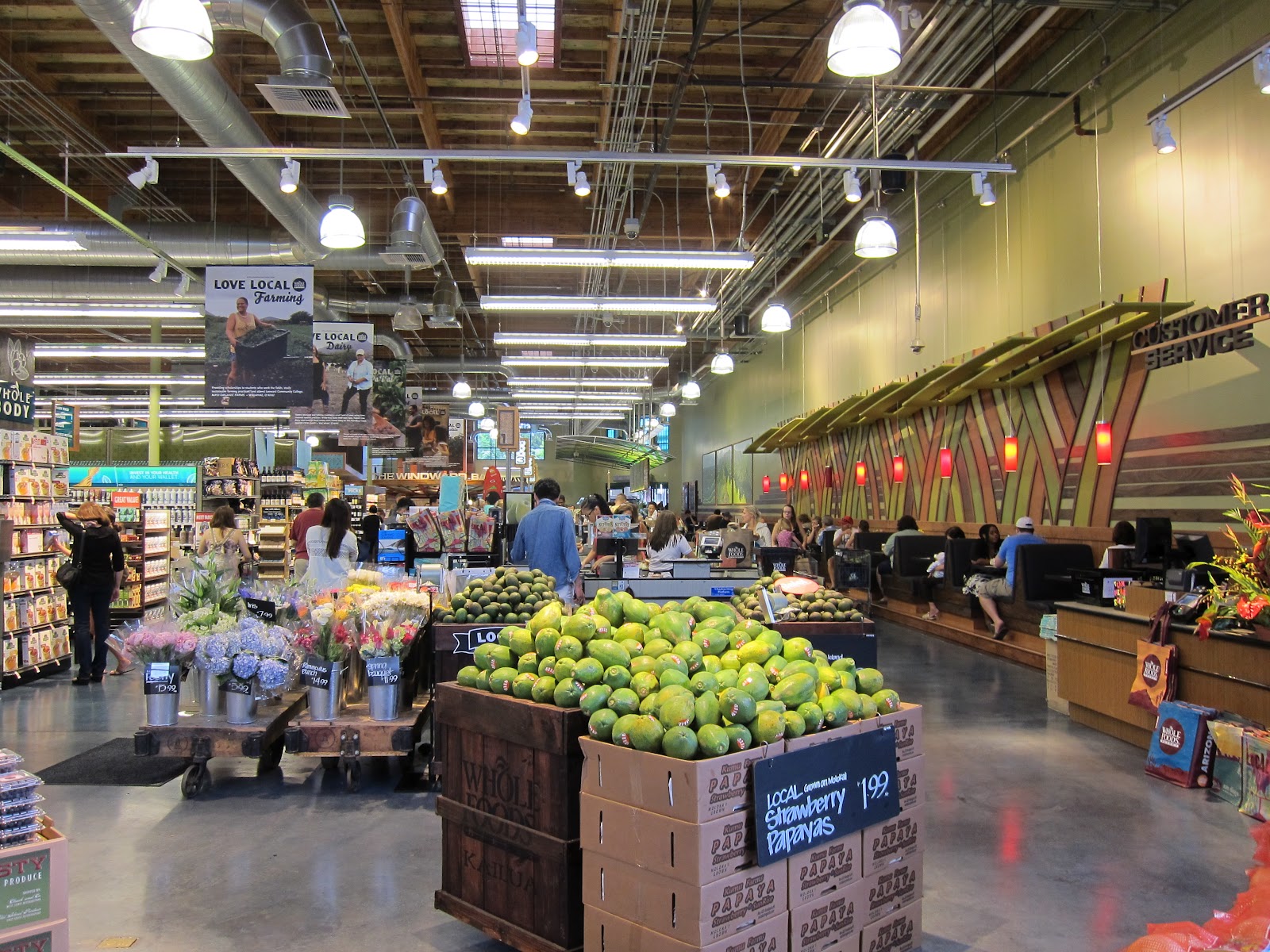 Lunch Time Grinds First visit Whole Foods Kailua
