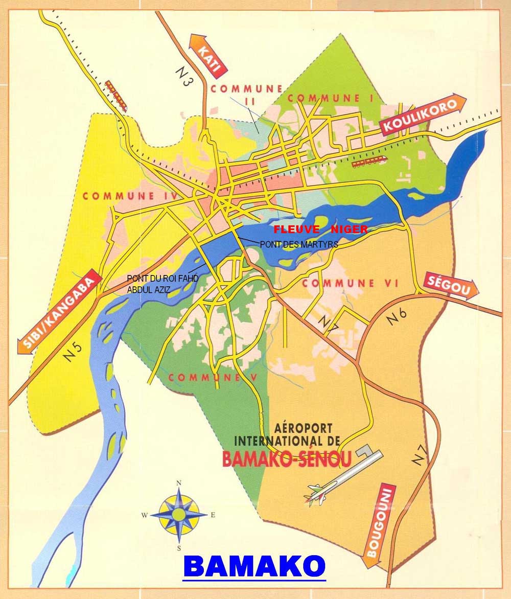 map of bamako        <h3 class=