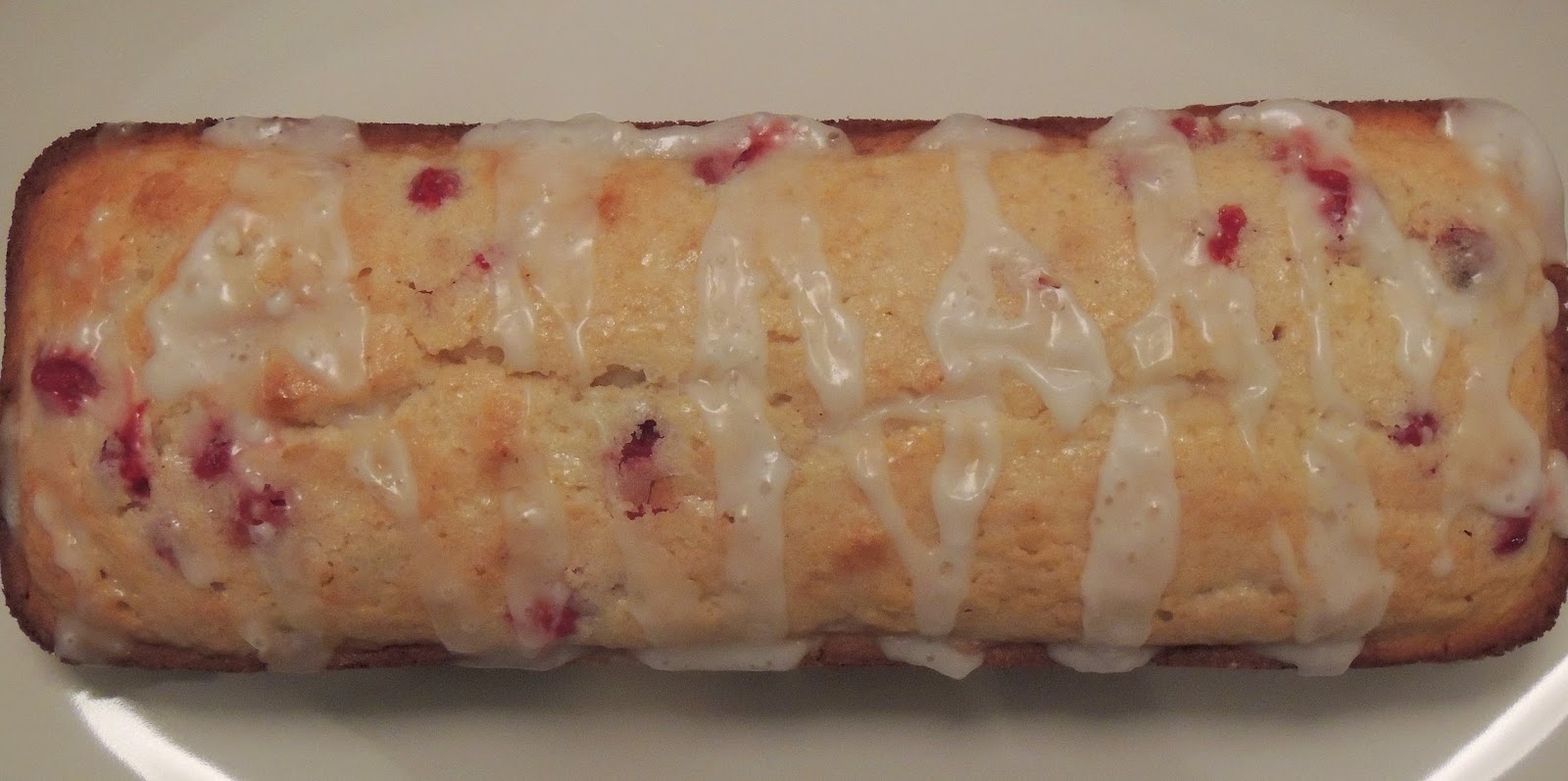 Gas Stove Girl Lemon Cake with Cranberries