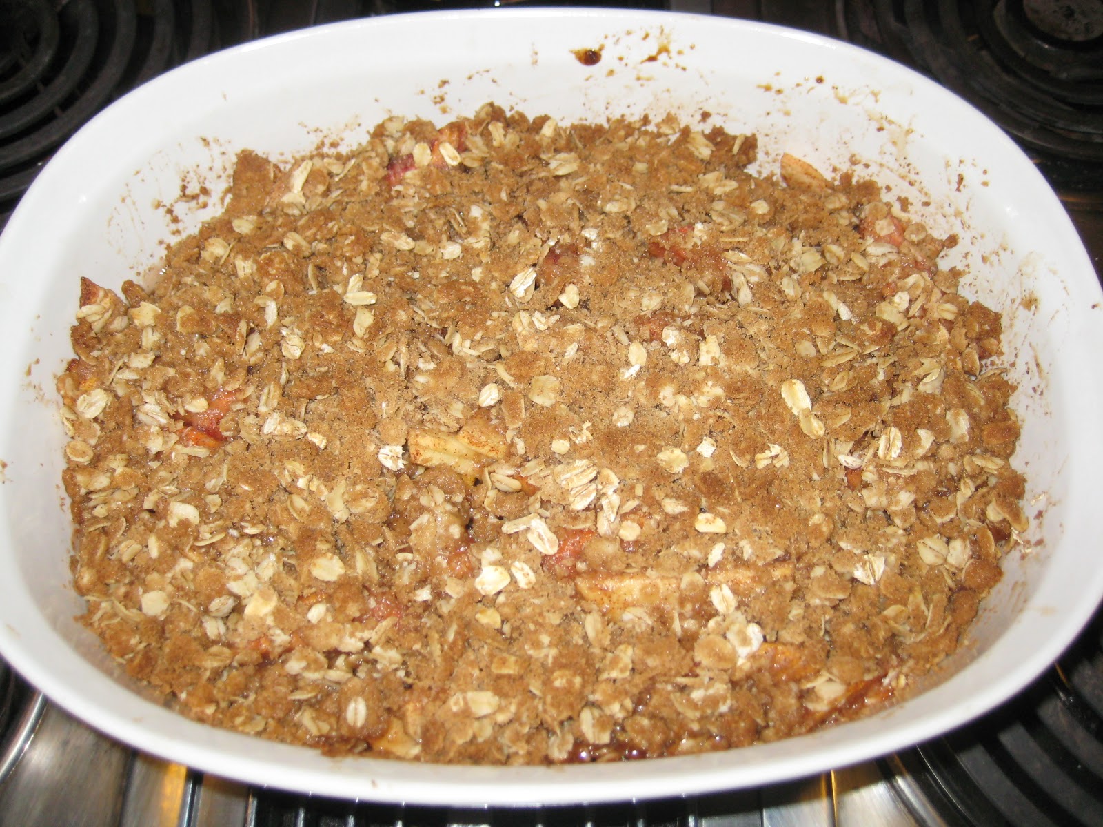 Cabin Fever Crafter Nectarine & Apple Crisp