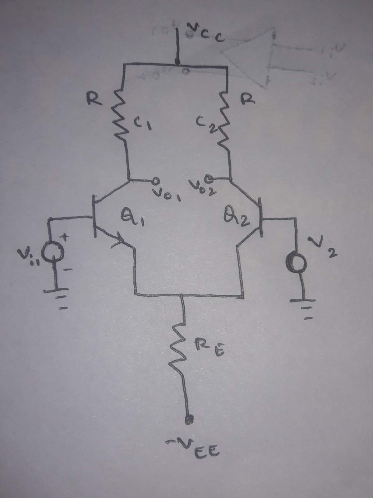 WORKING OF DIFFERENTIAL AMPLIFIERS