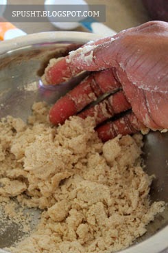 Spusht | Making kachori dough