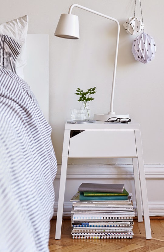 Selje/Morik avlastningsbord med trådlös laddning, 499 kr. IKEAs inredning laddar din smartphone trådlöst! | www.var-dags-rum.se