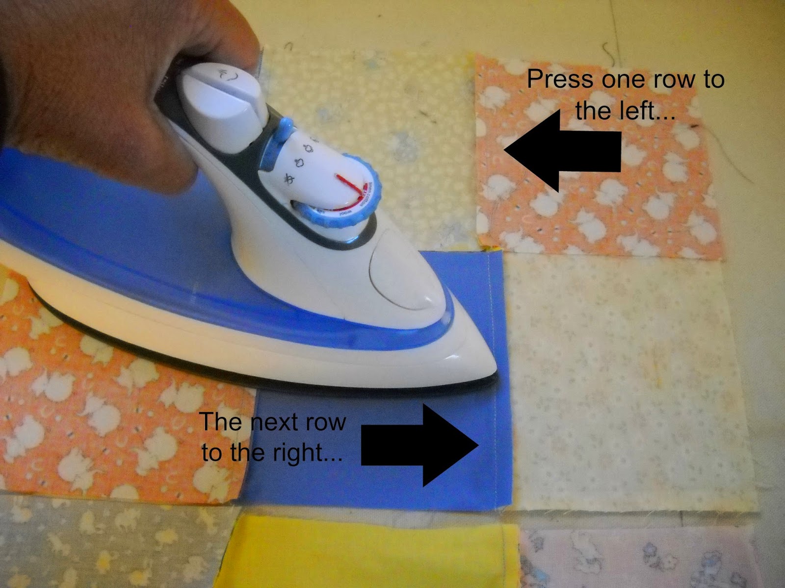 Val's Quilting Studio Nesting Seams Tutorial