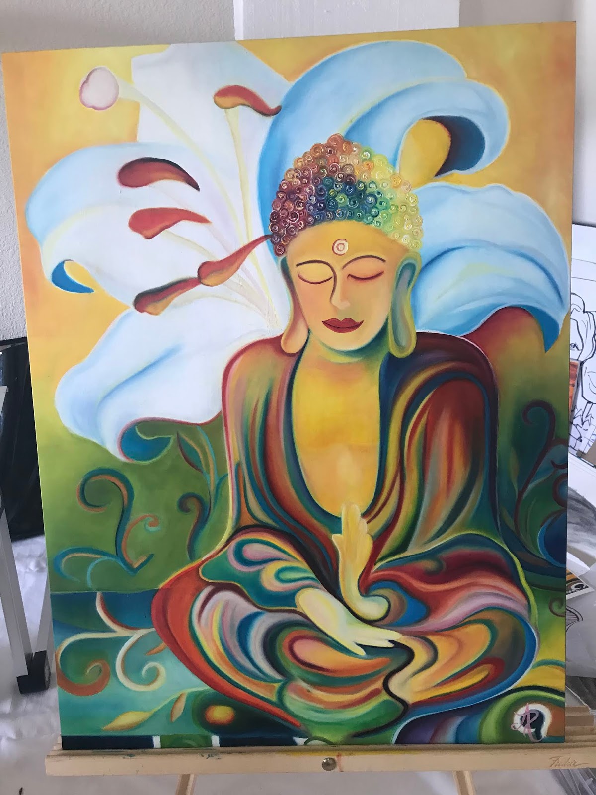 Beyond Pages Oil Painting The Process