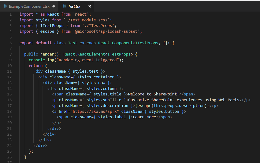 Aspiring Architect: React Component Basics