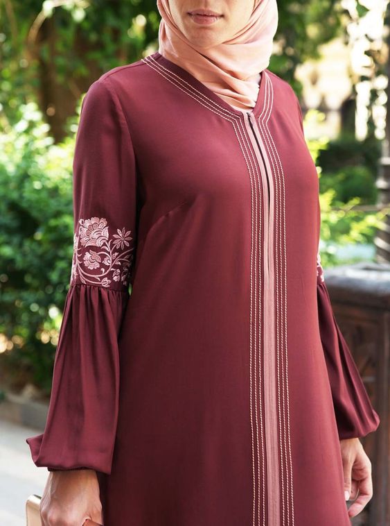 20 Model Baju Muslim Gamis Abaya Terpopuler 2019 Mesin Jahit 