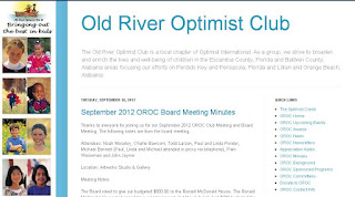 optimist club blog