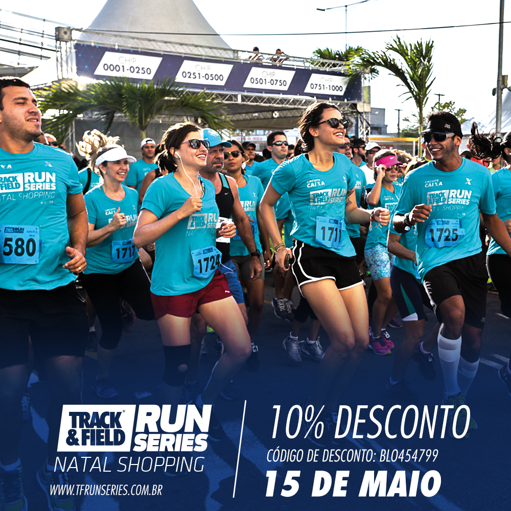 Natal Corridas Corrida Track Field com desconto na inscrição