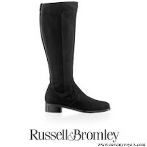 Kate Middleton Style RUSSEL & BROMLEY Suede Charge Boots