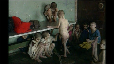 Romanian orphanages children