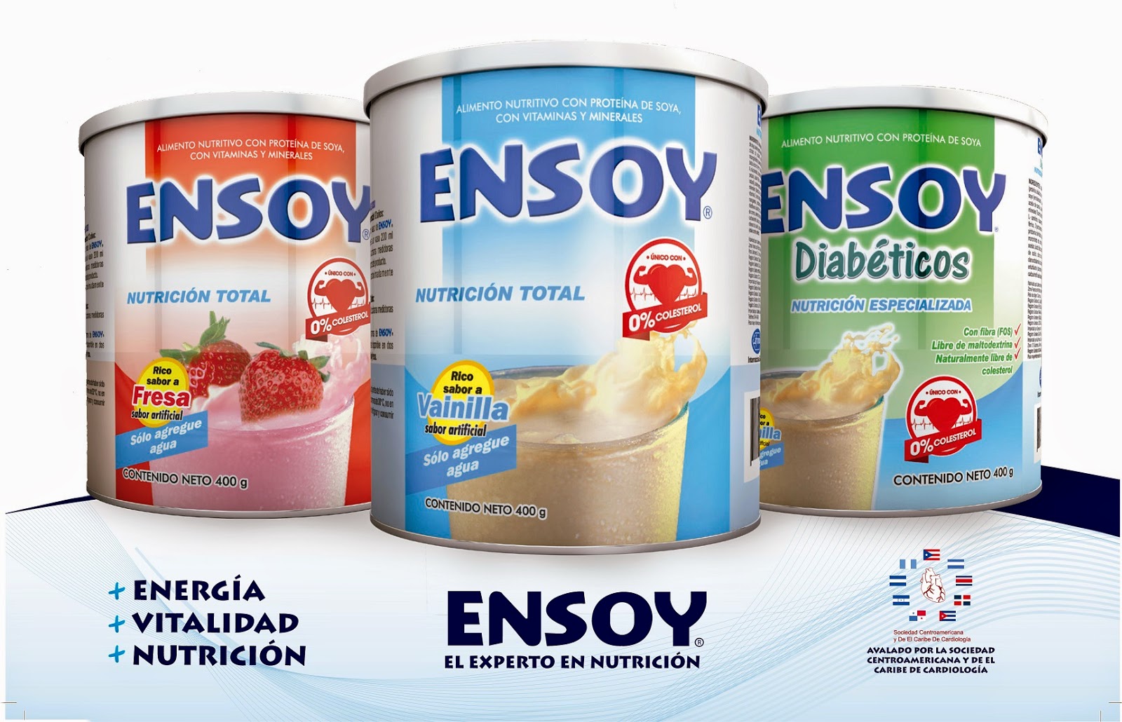 Llegó a Guatemala el experto en nutrición. Ensoy, el único complemento