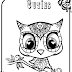 HD Owl Coloring Pages For Teens Free