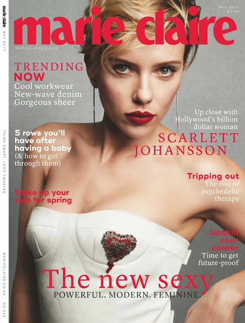 Scarlett Johansson en Marie Claire UK Magazine 2017