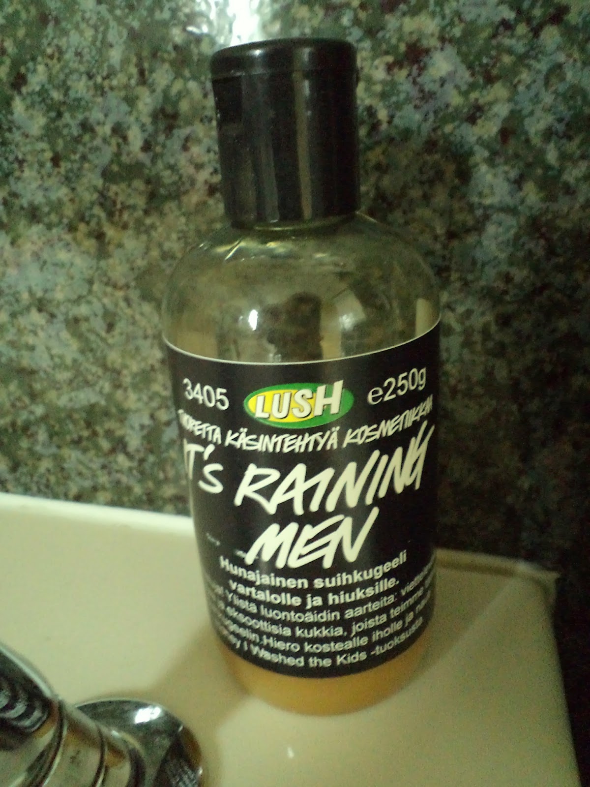 Lush 'It's Raining Men' Shower Gel Review Truth About Cosmetics