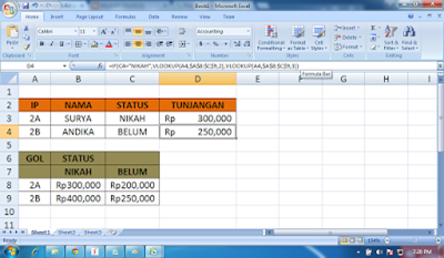 Rumus Gabungan If Left Mid Right Vlookup Hlookup