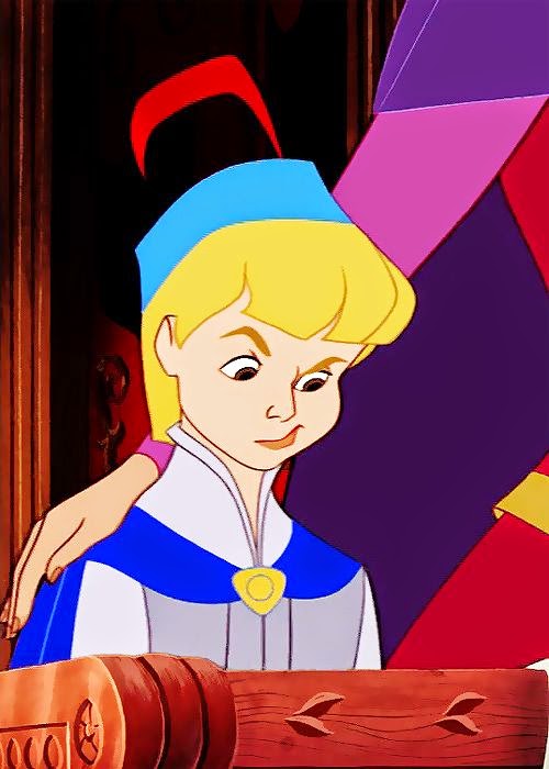 Young Prince Phillip Sleeping Beauty 1959 animatedfilmreviews.filminspector.com 