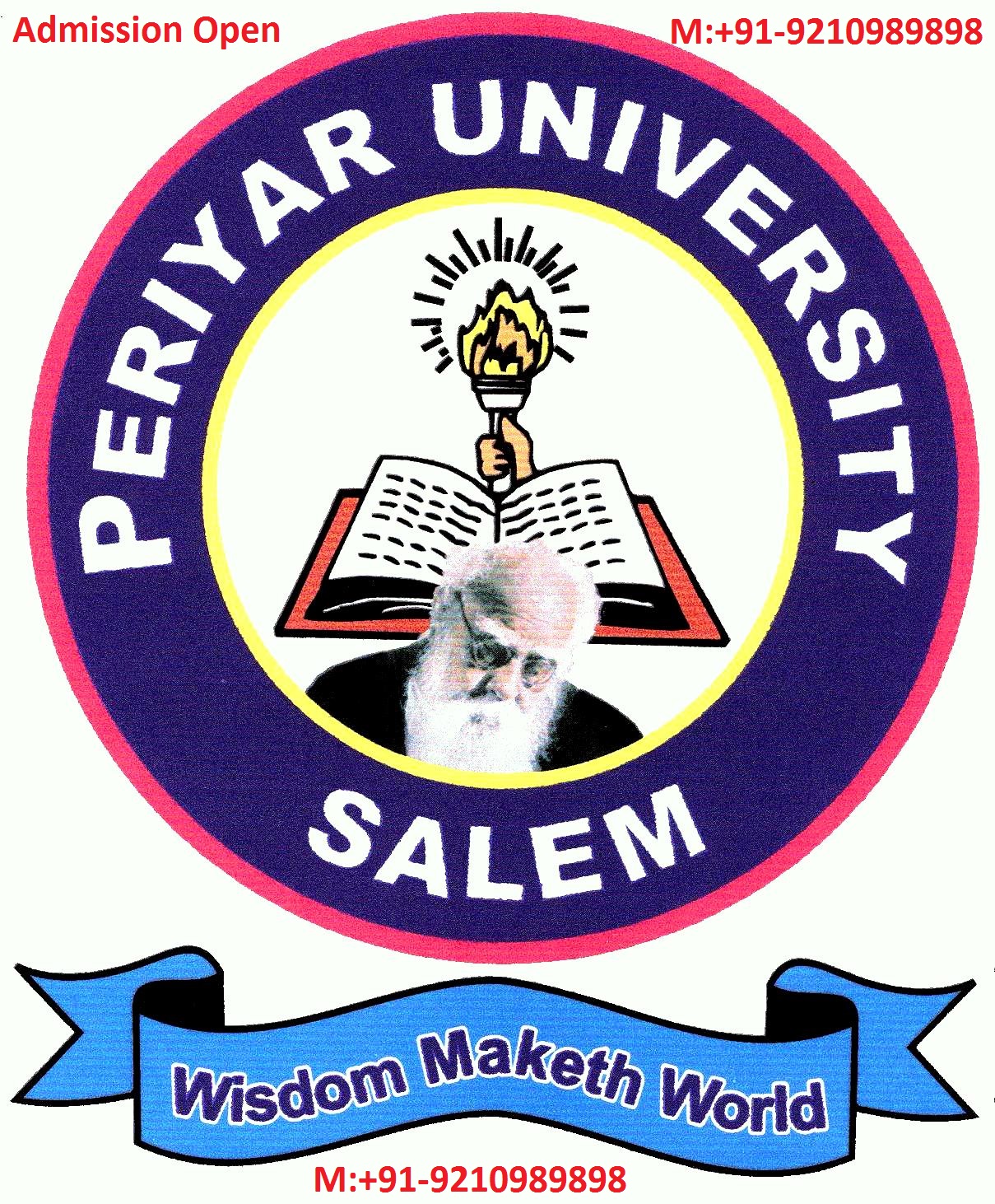 Periyar University Distance Admission Open 2015 December Batch