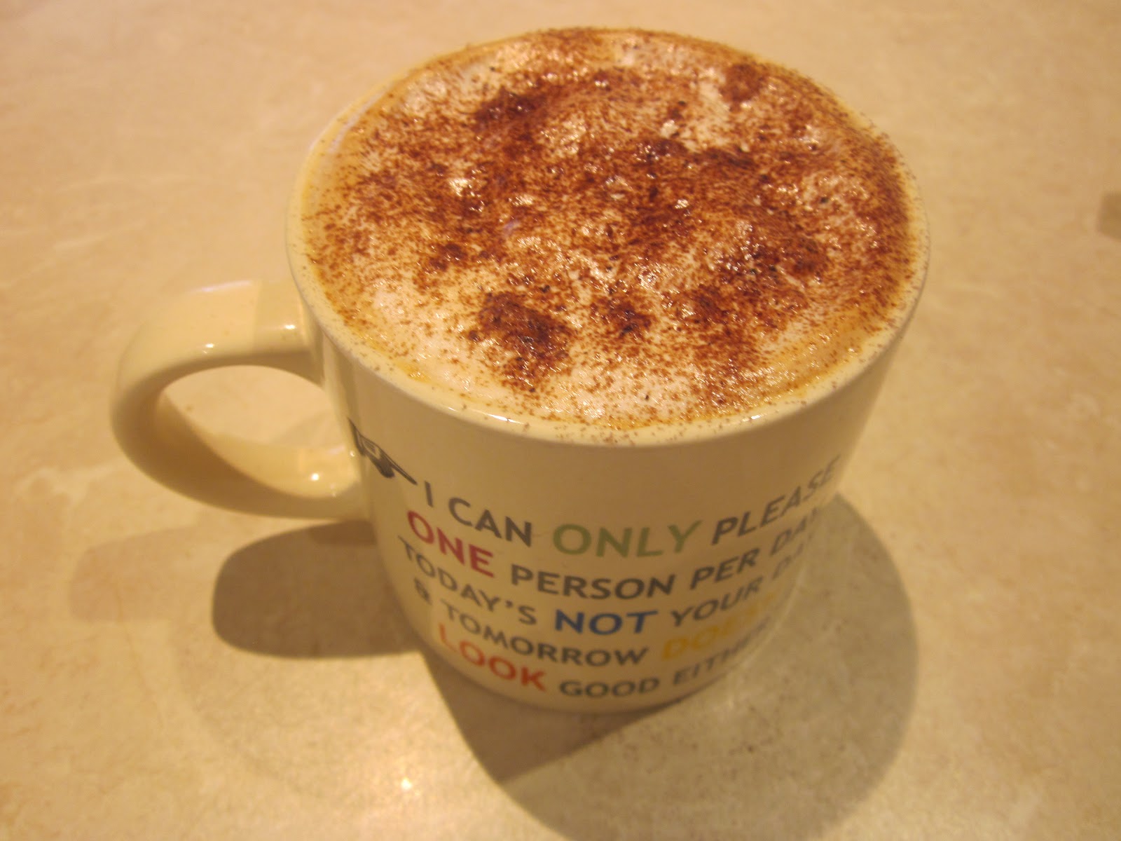 What would Martha do? Eggnog Latte