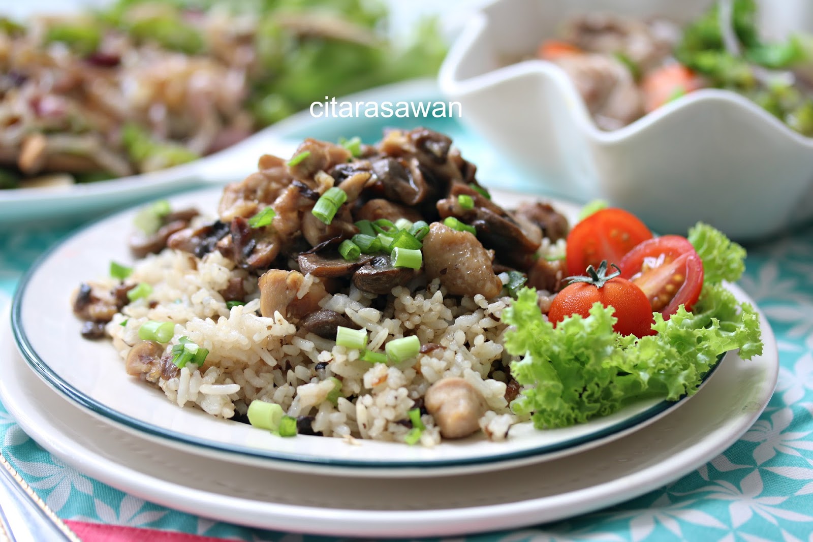 Nasi Goreng Cendawan ~ Resepi Terbaik