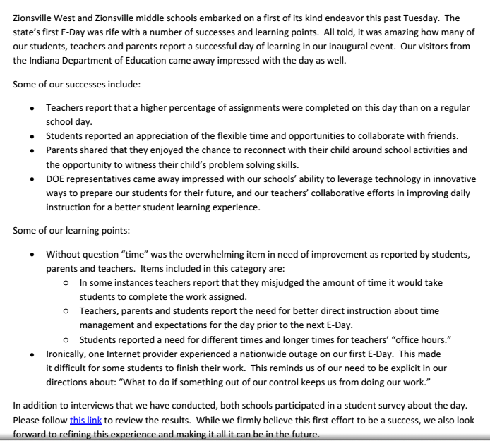 The Evolving School Day Community Communication Examples the-evolving-school-day-community-communication-examples