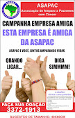 SE VOCÊ É UMA EMPRESA AMIGA DA ASAPAC ADQUIRA SEU ADESIVO E DIVULGUE