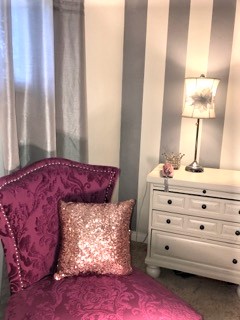  remodel decorating a teen girls bedroom makeover  weekend project stripes paint ideas