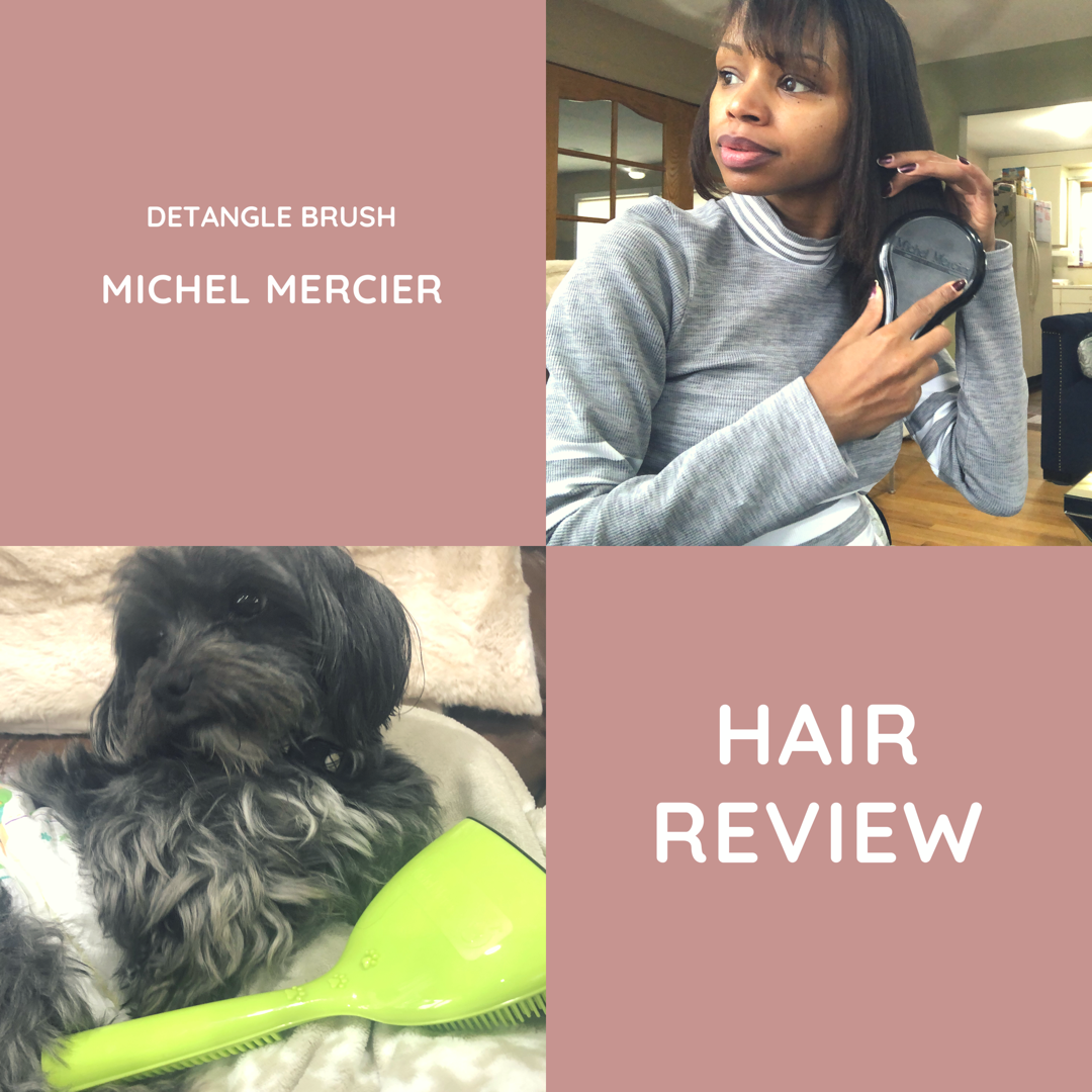 Glitterbuzzstyle Review Michel Mercier Detangle Brush